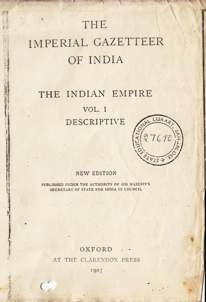 The Imperial Gazetteer of India Vol-I Oxford 1907_1